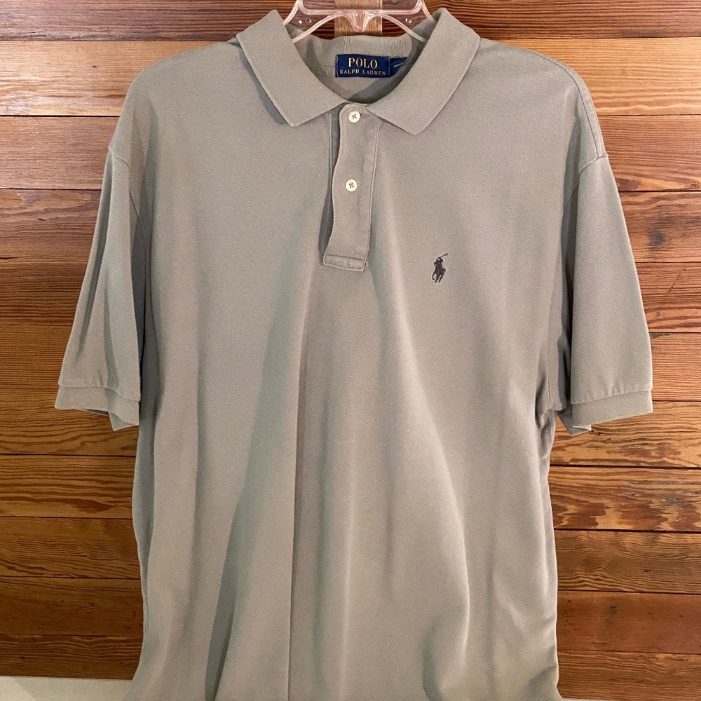POLO Ralph Lauren Gray polo shirt XL
